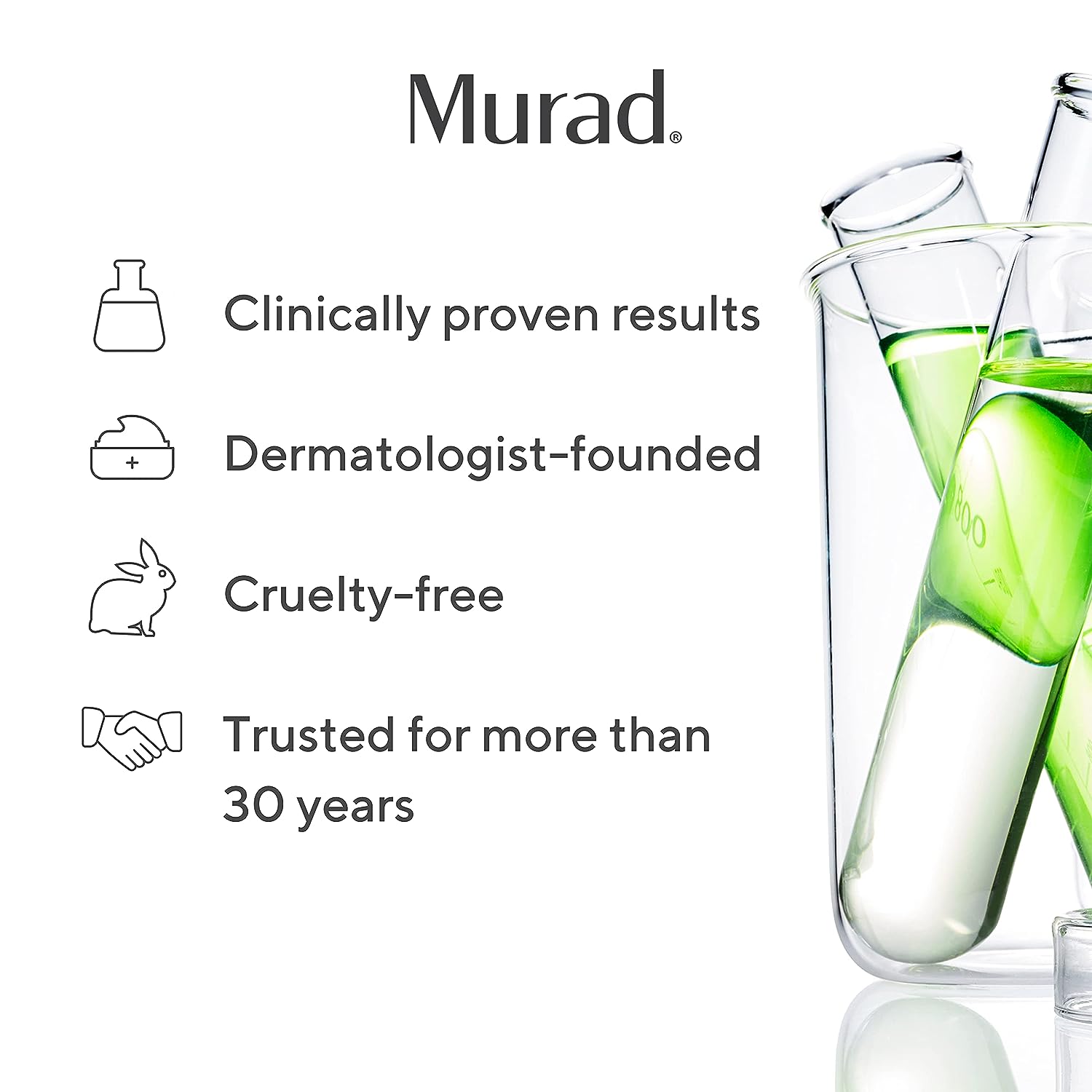 Murad Brighten Trial Kit 4ピースのトライアルサイズキット $94の価値 - ブライトニングスキンケアキット - Essential-C CleanserEssentia