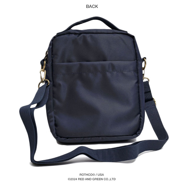 ROTHCO ロスコ ミニショルダーバッグ 斜めがけ メンズ レディース 紺 黒 グレー オリーブ バッグ 小さめ ミニ 小型 軽量 MA-1 ナイロン
