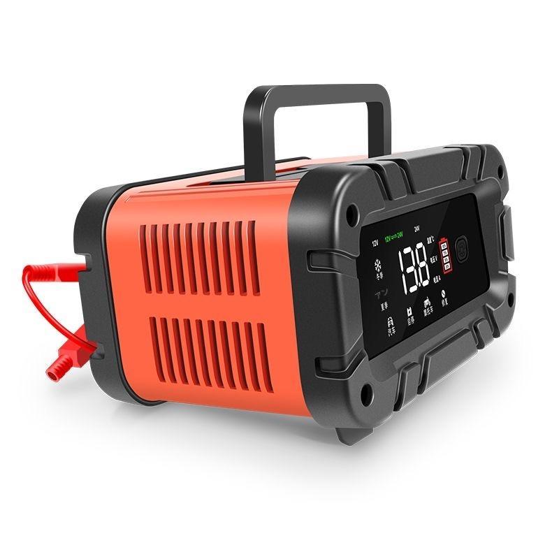 【即納】持ち運び自動プラス調整バッテリー12V-24Vジャンプスターターポータブル バイク/乗用車/トラック/建機などに使用可能