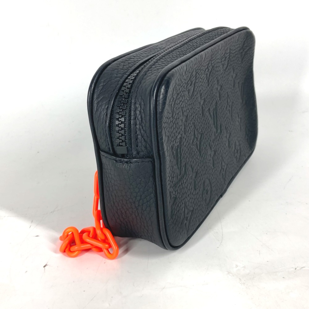 クラッチバッグ M53550 ポシェットヴォルガ モノグラム セカンドバッグ カバン チェーン トリヨンレザー ブラック