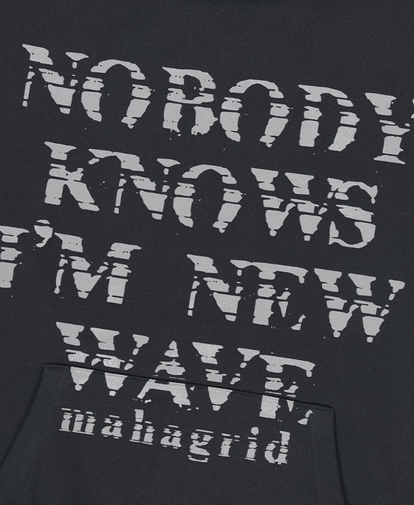 mahagrid] INK BLEED HOODIE パーカー