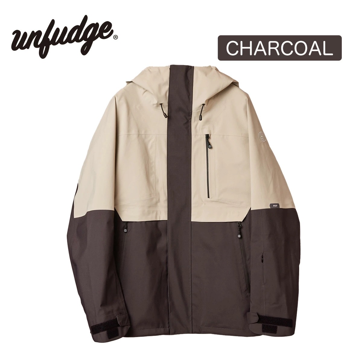 アンファッジ スノーボードウェア unfudge PEEP JACKET ピープジャケット メンズ レディース スノーボードジャケット スノーウェア 東レ製3レイヤー アンファッジ スノーボードウェア unfudge PEEP JACKET ピープジャケット メンズ レディース スノーボードジャケット スノーウェア 東レ製3レイヤー