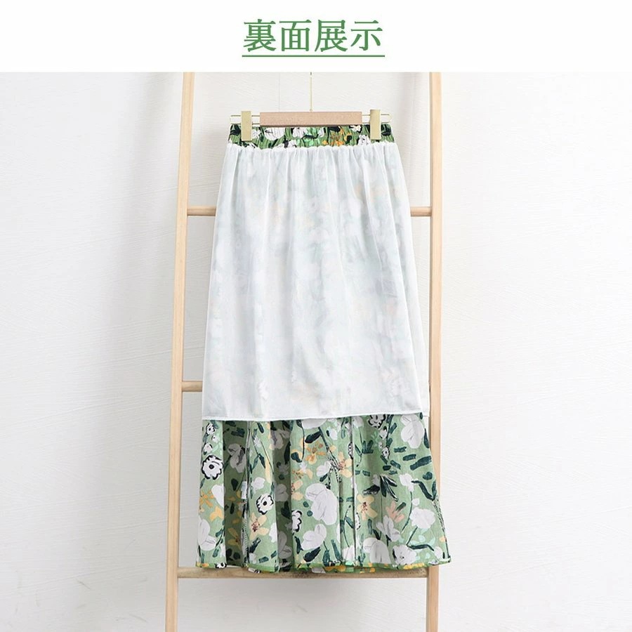 花柄スカート レディース ハイウエスト バレンタイン プレゼント 花柄スカート レディース ハイウエスト バレンタイン プレゼント