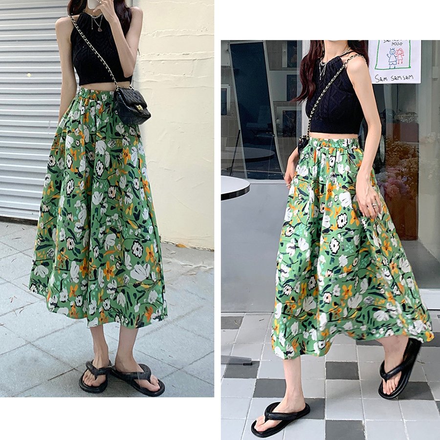 花柄スカート レディース ハイウエスト バレンタイン プレゼント 花柄スカート レディース ハイウエスト バレンタイン プレゼント