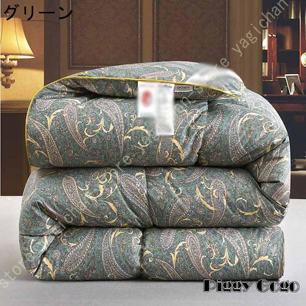 Qoo10] 羽毛布団 シングル 羽毛掛け布団 羽毛ふ