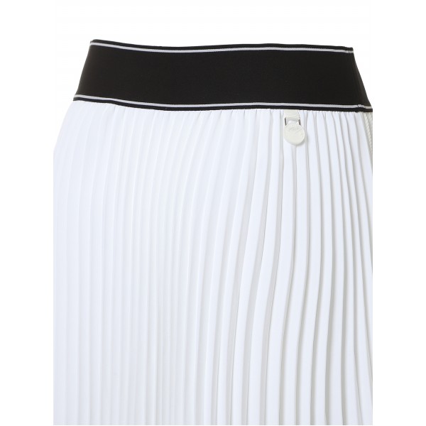 (ワイドアングル) COカッププリーツミドル丈キュロット L_WWM23Q15W2 (ワイドアングル) COカッププリーツミドル丈キュロット L_WWM23Q15W2