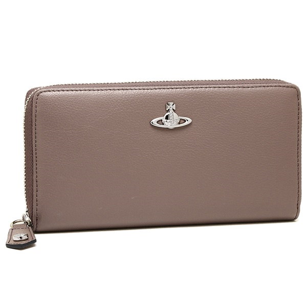ヴィヴィアンウエストウッド 財布 VIVIENNE WESTWOOD 321556 10188 SHEFFIELD ZIP ROUND WALLET レディース 長財布 無地 GREY ヴィヴィアンウエストウッド 財布 VIVIENNE WESTWOOD 321556 10188 SHEFFIELD ZIP ROUND WALLET レディース 長財布 無地 GREY