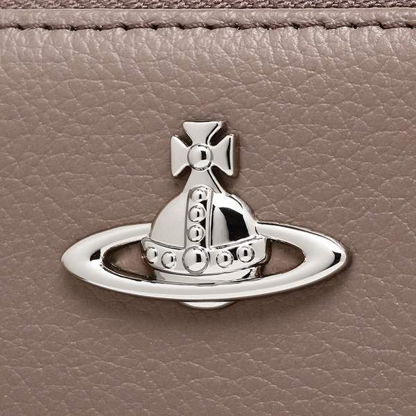 ヴィヴィアンウエストウッド 財布 VIVIENNE WESTWOOD 321556 10188 SHEFFIELD ZIP ROUND WALLET レディース 長財布 無地 GREY ヴィヴィアンウエストウッド 財布 VIVIENNE WESTWOOD 321556 10188 SHEFFIELD ZIP ROUND WALLET レディース 長財布 無地 GREY