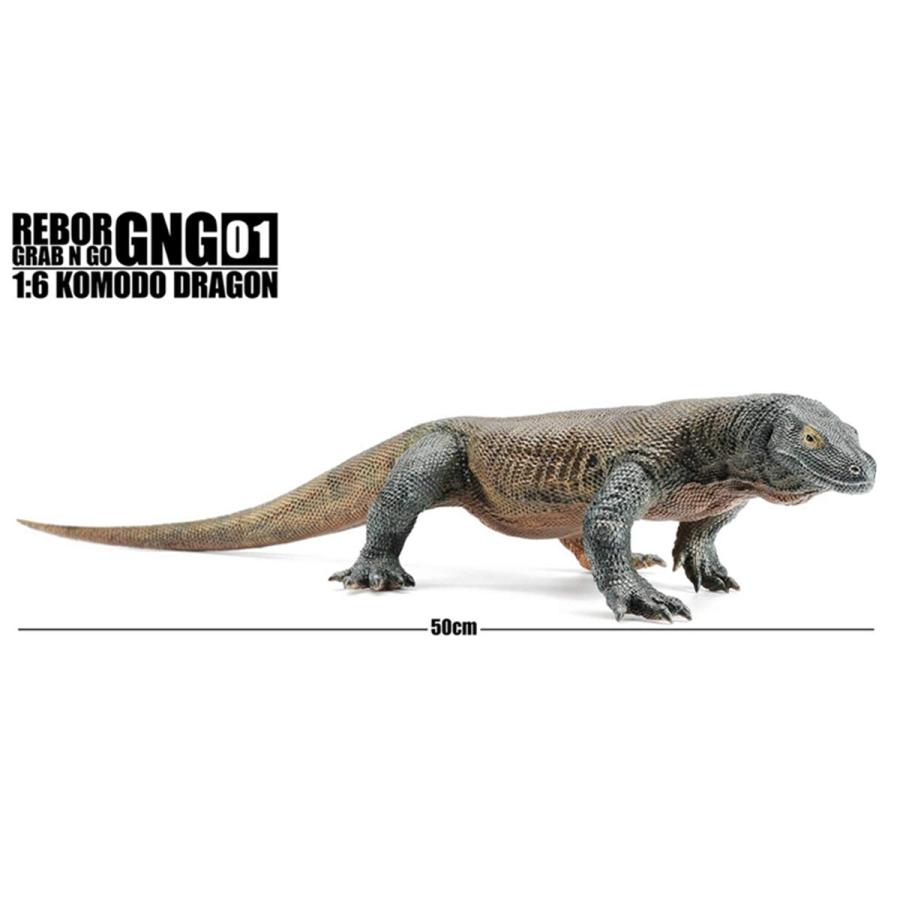 REBOR 1/6 サイズ コモドオオトカゲ コモドドラゴン GNG01 Komodo