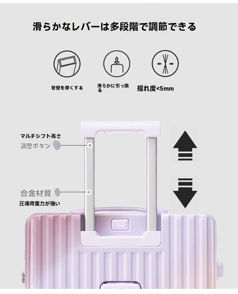増強版 スーツケース S M L 3サイズ 機内持ち込み 大容量 超軽量 可愛い キャリーバッグ TSAロック 360回転キャスタ 静音 USBポート 増強版 スーツケース S M L 3サイズ 機内持ち込み 大容量 超軽量 可愛い キャリーバッグ TSAロック 360回転キャスタ 静音 USBポート