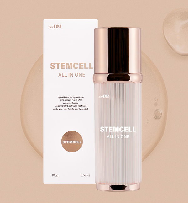 derDM ステムセルオールインワン 100ml Qoo10] derDM [ヒト幹細胞培養液5,000ppm]ステ