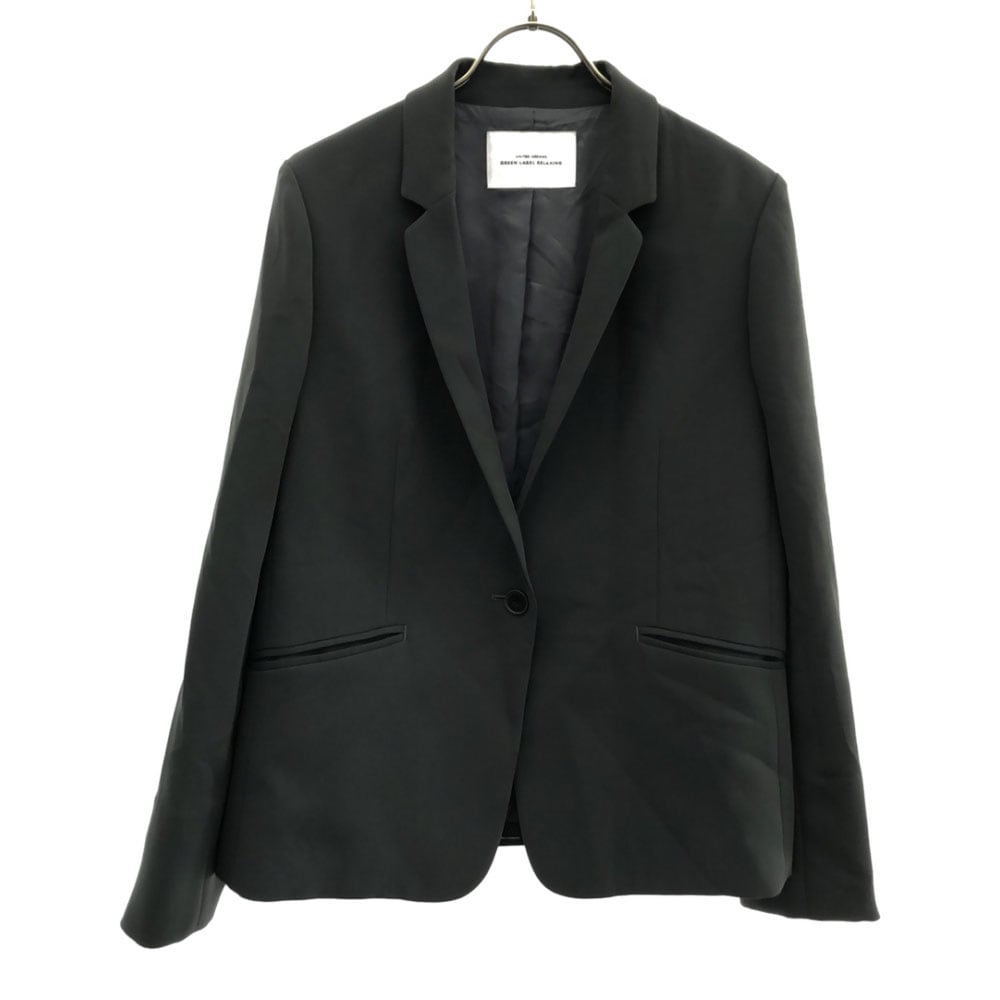 UNITED ARROWS スカートスーツセットアップ 上40下38 ブラック スカートスーツ 上下セットアップ 40/38 グレー UNITED ARROWS