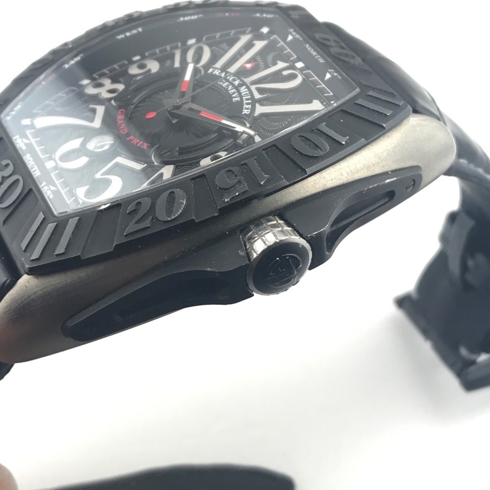 FRANCK MULLER フランクミュラー 腕時計 9900SCGP コンキスタドール グランプリ 自動巻き デイト チタン ブラック