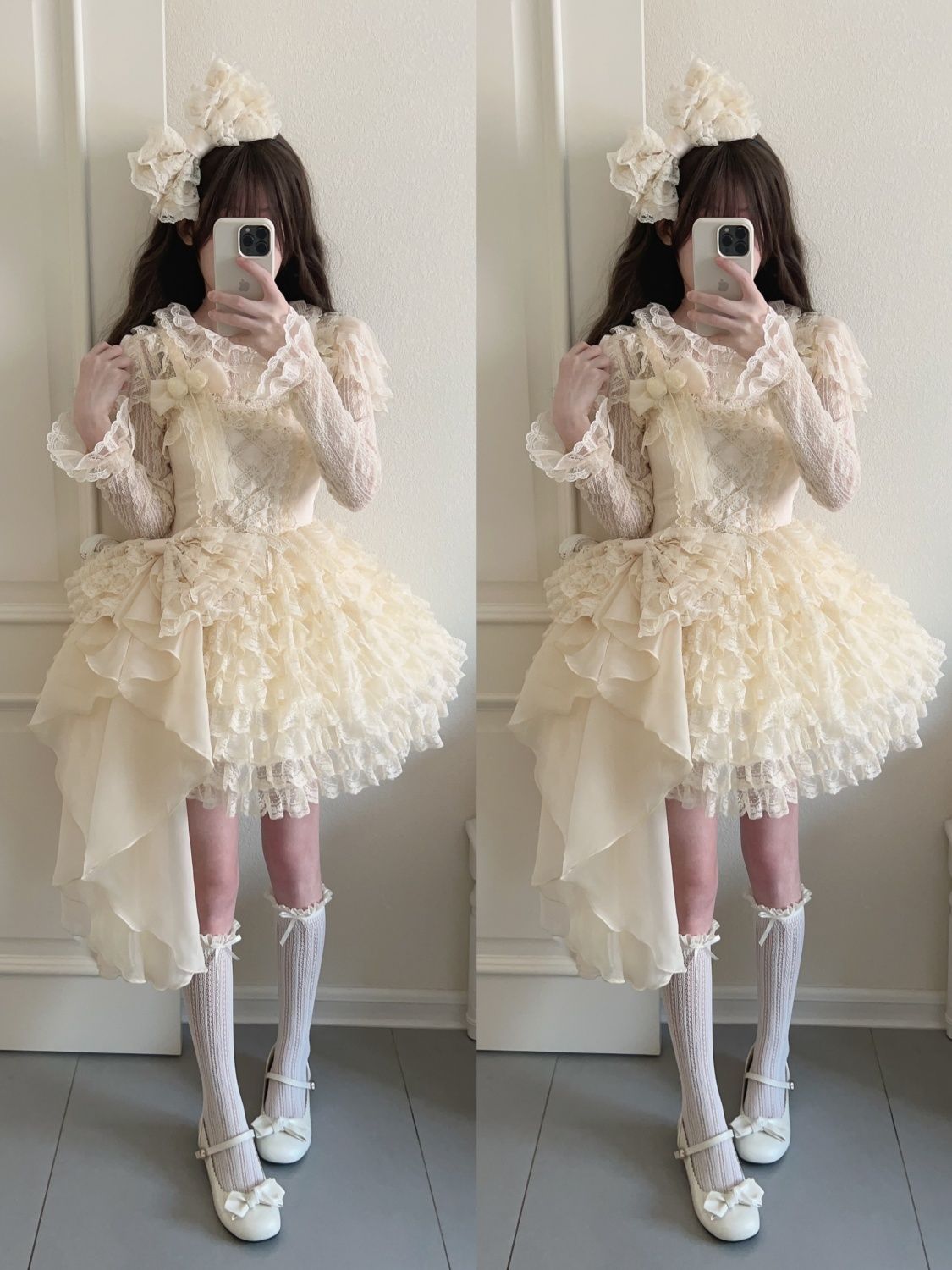 コスプレ ロリータ ミルフィーユ品ロリータ洋装キュートjskキャミソールワンピース レディース ドレス ファッション