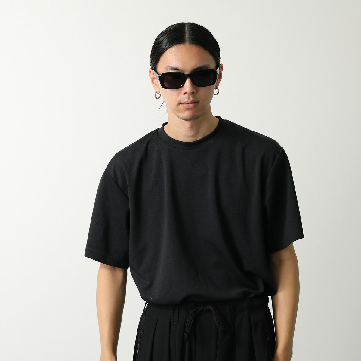 SAINT LAURENT サンローラン サングラス SL M130/F メンズ スクエア型 メガネ カサンドラロゴ YSL アイウェア 001/BLACK-BLACK-BLACK