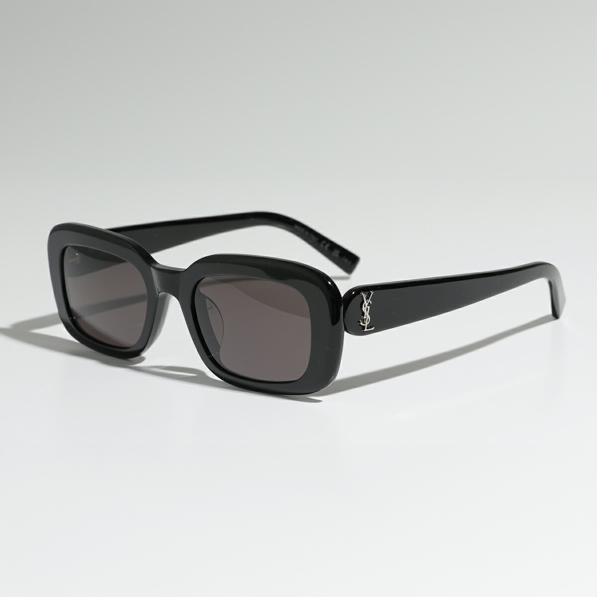 SAINT LAURENT サンローラン サングラス SL M130/F メンズ スクエア型 メガネ カサンドラロゴ YSL アイウェア 001/BLACK-BLACK-BLACK