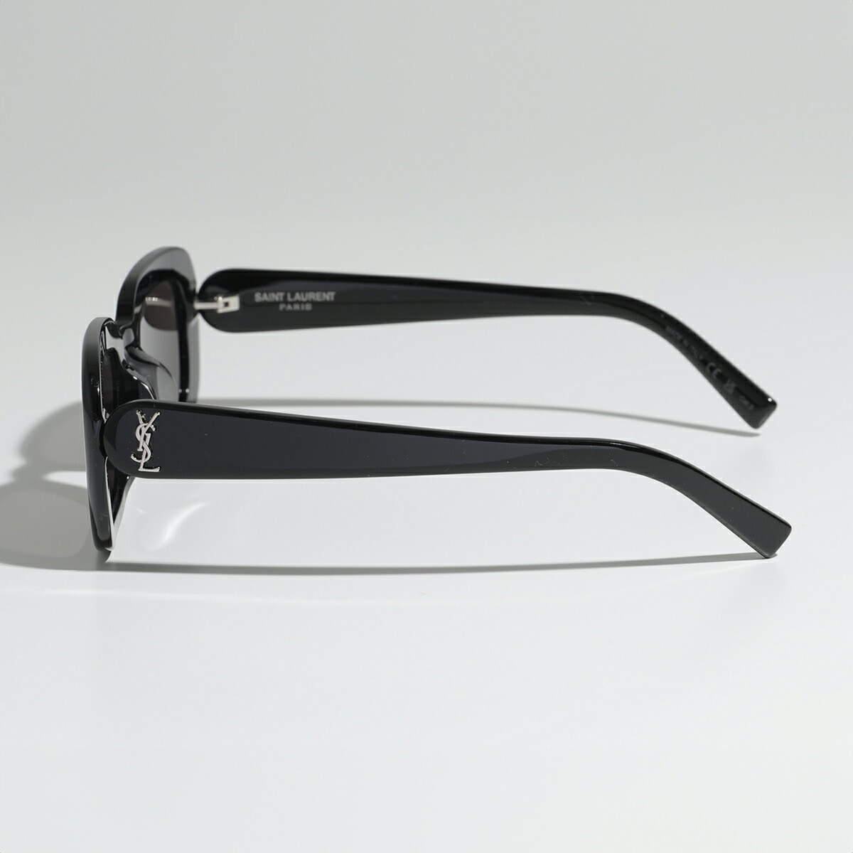 SAINT LAURENT サンローラン サングラス SL M130/F メンズ スクエア型 メガネ カサンドラロゴ YSL アイウェア 001/BLACK-BLACK-BLACK