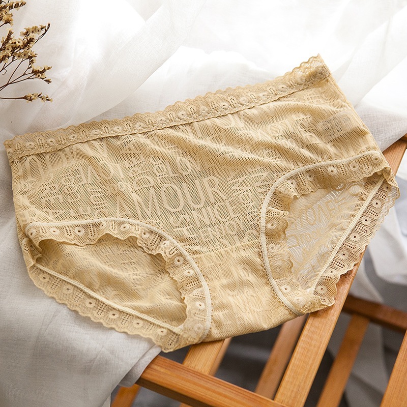 セクシーなレースの純欲日系の下着女性の少女不規則な英文氷の糸薄くて通気する三角の下着08です セクシーなレースの純欲日系の下着女性の少女不規則な英文氷の糸薄くて通気する三角の下着08です