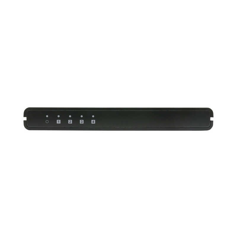 ナカバヤシ　HDMI分配器 4K60Hz対応 [1入力 /4出力(同時出力)]　HDB-4K01