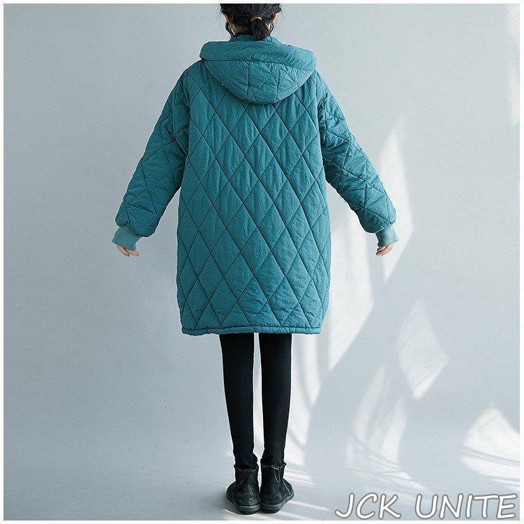 【急速出荷】大人気 上品 コート レディース ロングコート おしゃれ ジャケット ロング丈 中綿コート フード付き 防寒 アウター 大きいサイズ 中綿