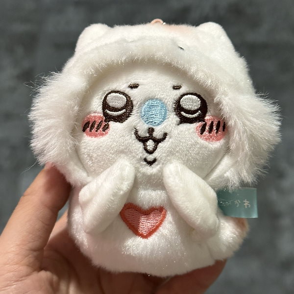 ちいかわ　マスコットホルダー　うさぎ ちいかわ ハチワレ Qoo10] ハチワレ うさぎ ちいかわ ぬいぐるみキ