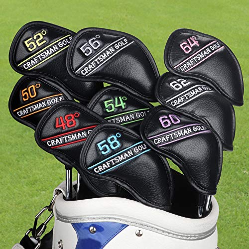 CRAFTSMAN(クラフトマン) ゴルフアイアンカバー ウェッジカバー ヘッドカバー 3*9Pw CRAFTSMAN(クラフトマン) ゴルフアイアンカバー ウェッジカバー ヘッドカバー 3*9Pw