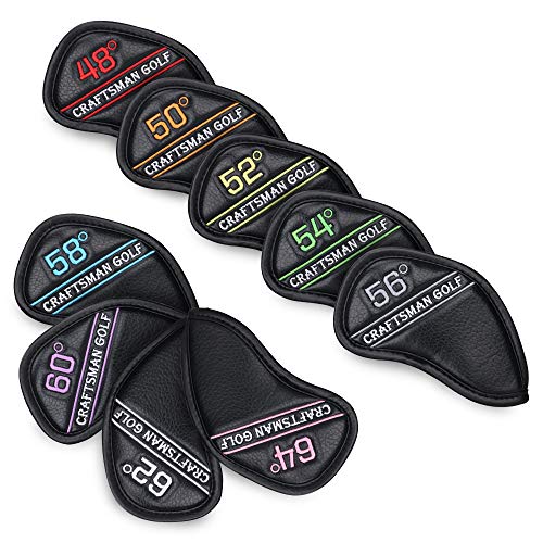 CRAFTSMAN(クラフトマン) ゴルフアイアンカバー ウェッジカバー ヘッドカバー 3*9Pw CRAFTSMAN(クラフトマン) ゴルフアイアンカバー ウェッジカバー ヘッドカバー 3*9Pw