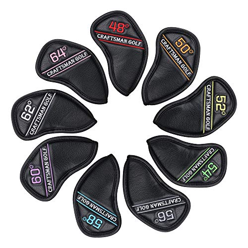 CRAFTSMAN(クラフトマン) ゴルフアイアンカバー ウェッジカバー ヘッドカバー 3*9Pw CRAFTSMAN(クラフトマン) ゴルフアイアンカバー ウェッジカバー ヘッドカバー 3*9Pw