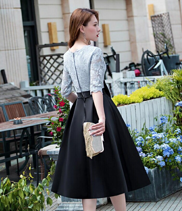 結婚式 ワンピース 綺麗なレースの五分袖ドレス パーティードレス 大きいサイズ 袖あり 秋 冬 秋冬 レース&刺繍 袖レース 小さいサイズ お呼ばれ 他と被らない ドレス 二次会 披露宴 お呼ばれドレ 結婚式 ワンピース 綺麗なレースの五分袖ドレス パーティードレス 大きいサイズ 袖あり 秋 冬 秋冬 レース&刺繍 袖レース 小さいサイズ お呼ばれ 他と被らない ドレス 二次会 披露宴 お呼ばれドレ