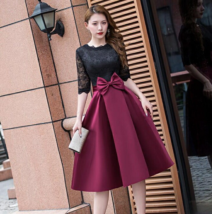 結婚式 ワンピース 綺麗なレースの五分袖ドレス パーティードレス 大きいサイズ 袖あり 秋 冬 秋冬 レース&刺繍 袖レース 小さいサイズ お呼ばれ 他と被らない ドレス 二次会 披露宴 お呼ばれドレ 結婚式 ワンピース 綺麗なレースの五分袖ドレス パーティードレス 大きいサイズ 袖あり 秋 冬 秋冬 レース&刺繍 袖レース 小さいサイズ お呼ばれ 他と被らない ドレス 二次会 披露宴 お呼ばれドレ