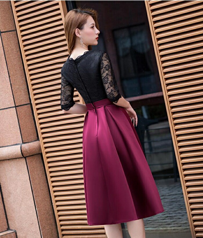 結婚式 ワンピース 綺麗なレースの五分袖ドレス パーティードレス 大きいサイズ 袖あり 秋 冬 秋冬 レース&刺繍 袖レース 小さいサイズ お呼ばれ 他と被らない ドレス 二次会 披露宴 お呼ばれドレ 結婚式 ワンピース 綺麗なレースの五分袖ドレス パーティードレス 大きいサイズ 袖あり 秋 冬 秋冬 レース&刺繍 袖レース 小さいサイズ お呼ばれ 他と被らない ドレス 二次会 披露宴 お呼ばれドレ