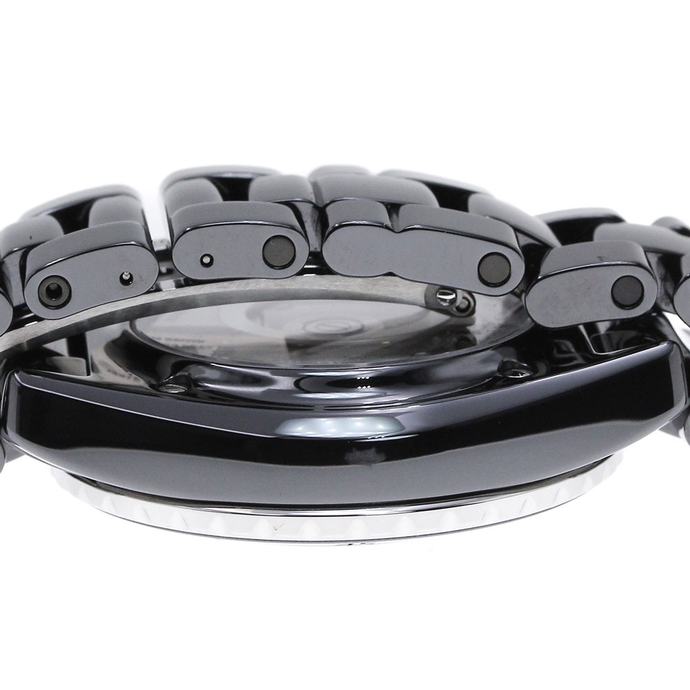 シャネル CHANEL H6185 J12 ファントム 自動巻き メンズ 箱・保証書付き_844792【中古】