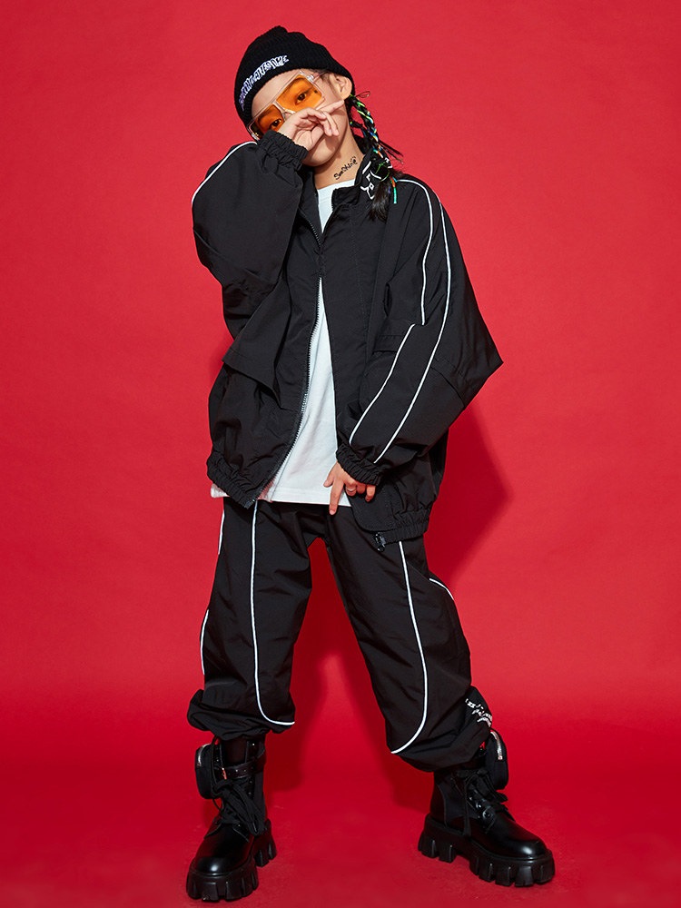 キッズダンス衣装 女の子 セットアップ ブラック ピンク フリル アウター キャミソール チアダンス へそ出し ショートパンツ y2k 原宿系 k-pop 可愛い カッコイイ おしゃれ 個性 ステージ キッズダンス衣装 女の子 セットアップ ブラック ピンク フリル アウター キャミソール チアダンス へそ出し ショートパンツ y2k 原宿系 k-pop 可愛い カッコイイ おしゃれ 個性 ステージ