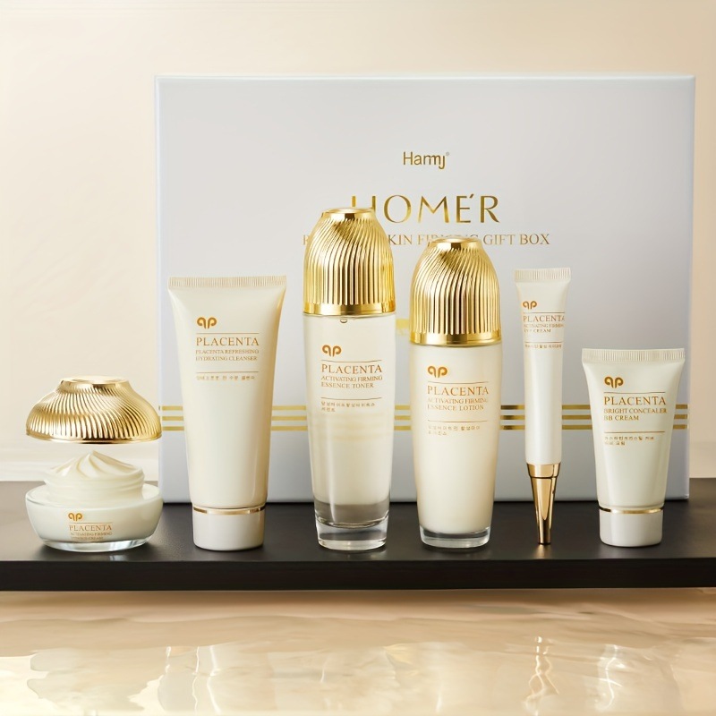 このスキンケアギフトボックスには肌を引き締めて保湿するための製品が含まれておりフェイシャルハイドレーションローションエッセンスウォーターエッセンスローションエッセンスクリームフェイシャルクレンザーアイ このスキンケアギフトボックスには肌を引き締めて保湿するための製品が含まれておりフェイシャルハイドレーションローションエッセンスウォーターエッセンスローションエッセンスクリームフェイシャルクレンザーアイ