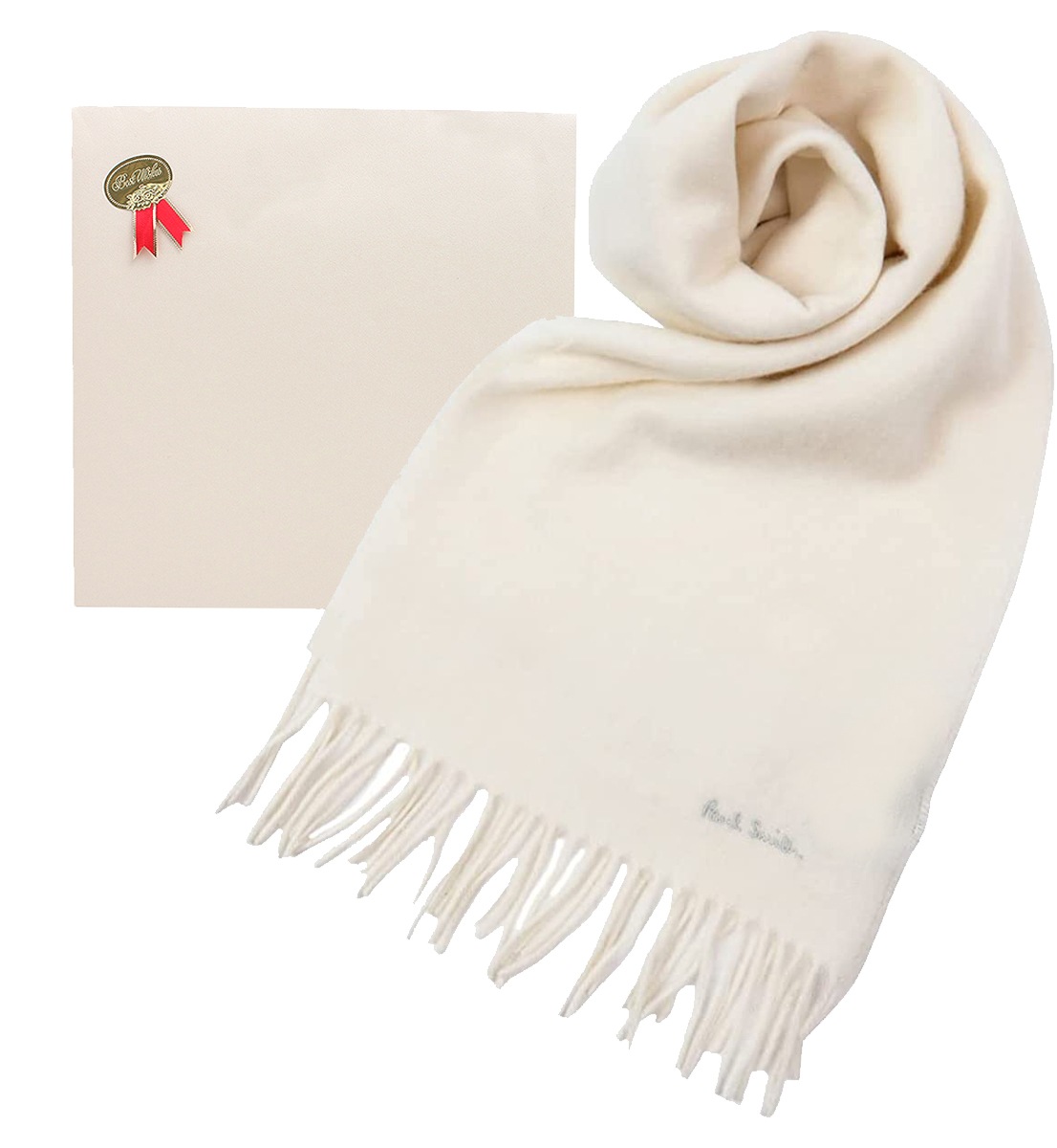 PSマフラー メンズ レディース 選べる6color ロゴ 刺繍 ラムウールマフラー スカーフ ラッピング付 PSマフラー メンズ レディース 選べる6color ロゴ 刺繍 ラムウールマフラー スカーフ ラッピング付