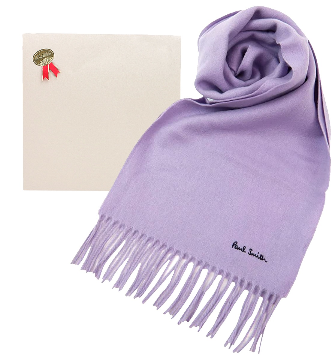 PSマフラー メンズ レディース 選べる6color ロゴ 刺繍 ラムウールマフラー スカーフ ラッピング付 PSマフラー メンズ レディース 選べる6color ロゴ 刺繍 ラムウールマフラー スカーフ ラッピング付