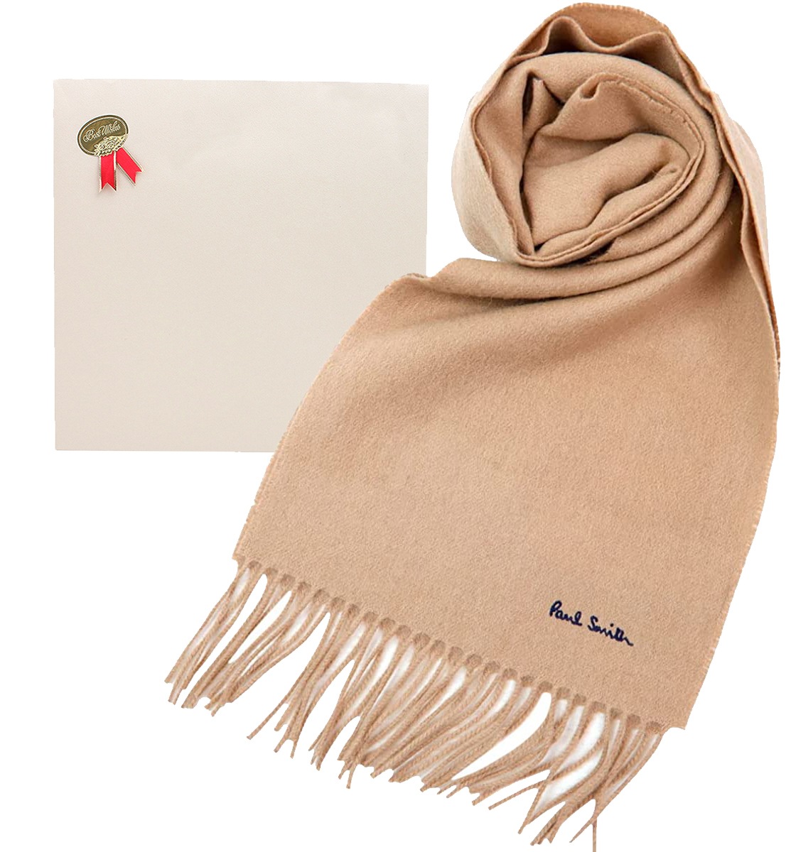 PSマフラー メンズ レディース 選べる6color ロゴ 刺繍 ラムウールマフラー スカーフ ラッピング付 PSマフラー メンズ レディース 選べる6color ロゴ 刺繍 ラムウールマフラー スカーフ ラッピング付