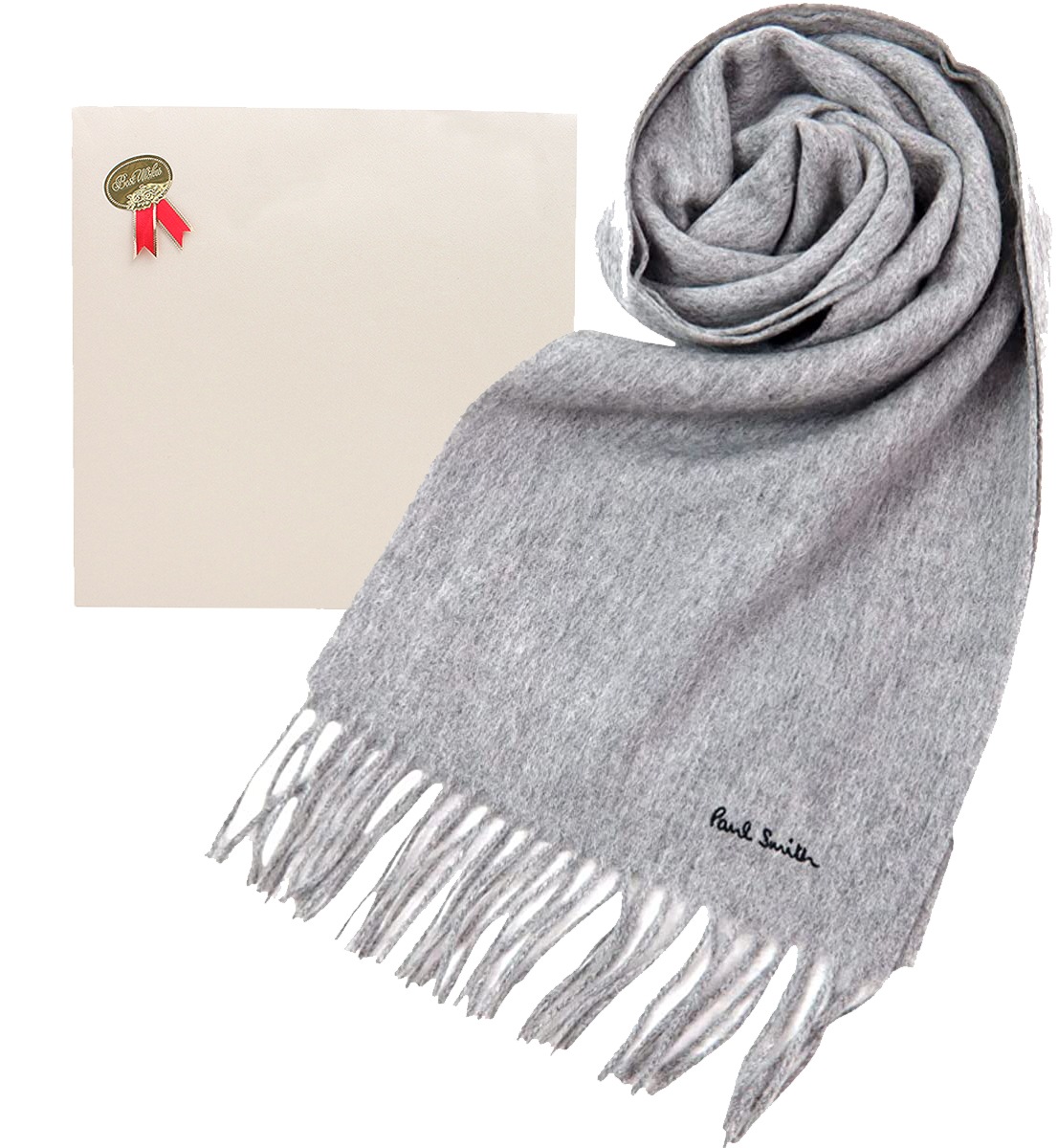 PSマフラー メンズ レディース 選べる6color ロゴ 刺繍 ラムウールマフラー スカーフ ラッピング付 PSマフラー メンズ レディース 選べる6color ロゴ 刺繍 ラムウールマフラー スカーフ ラッピング付