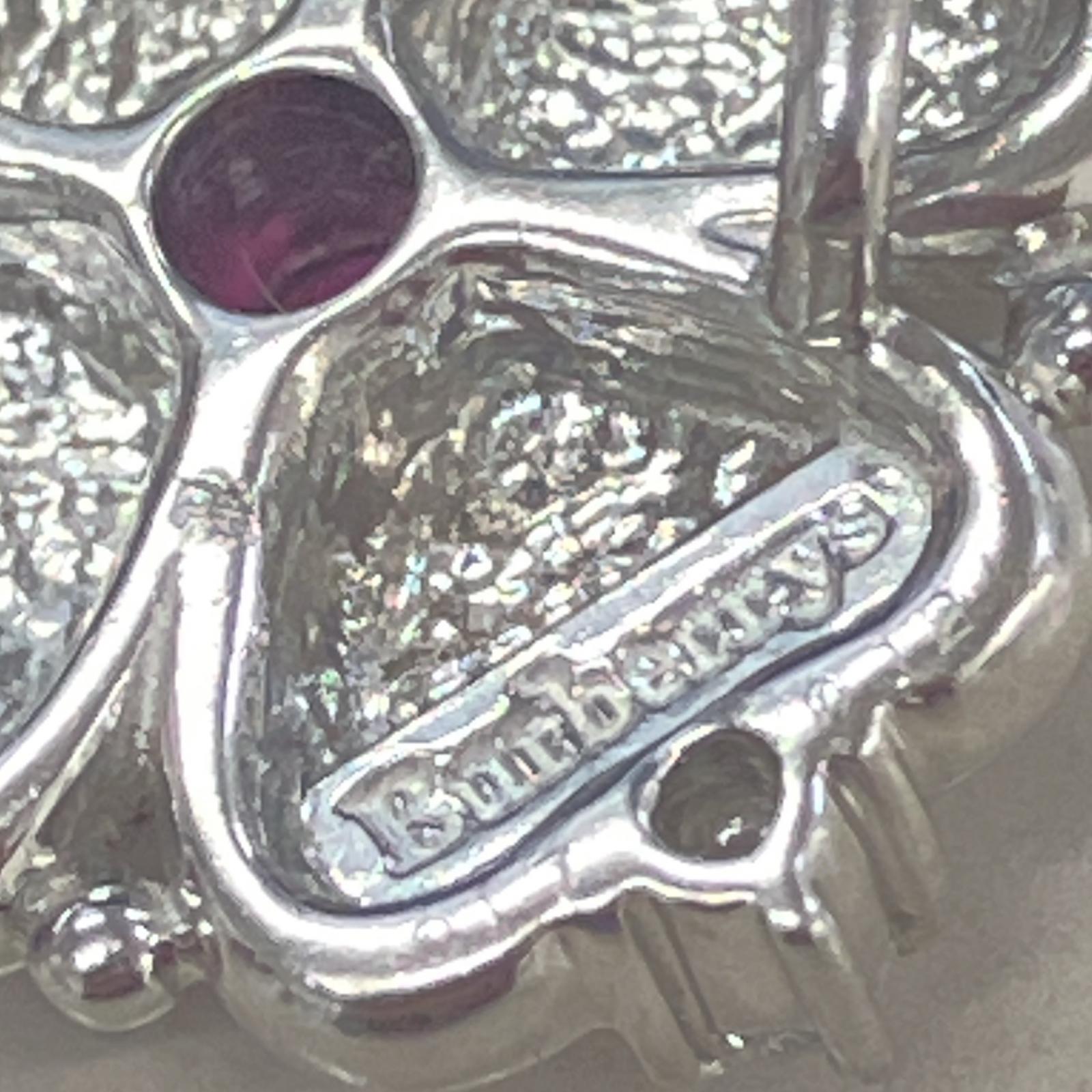 ネックレス Ptプラチナ シルバー ピンク PT.017.012刻印【中古】 レディース