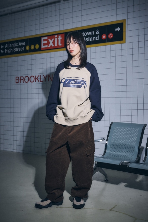 CPGN STUDIO】 Shooting Logo Raglan Sweatshirt トレーナー