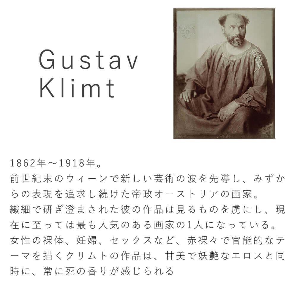 Ｇｕｓｔａｖ　Ｋｌｉｍｔ（グスタフ・クリムト）　水蛇　ＩＩ　アートポスター（フレーム付き）