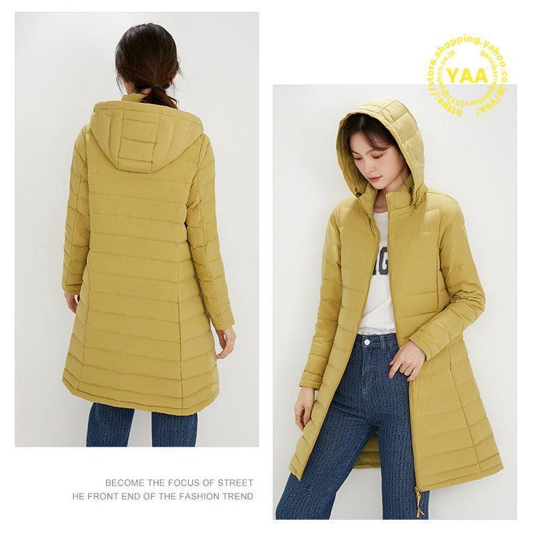 品大人気ロング丈フード付きライトダウンジャケットレディースロング丈ダウンジャケット軽量 品大人気ロング丈フード付きライトダウンジャケットレディースロング丈ダウンジャケット軽量