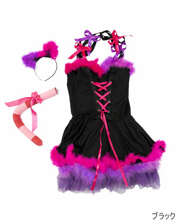 Qoo10] コスプレ服 チェシャ猫風 チシャ猫風 コ