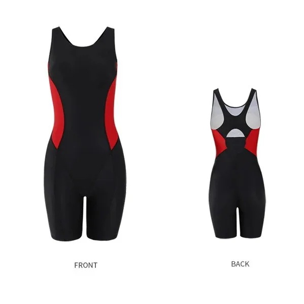 水着 レディース フィットネス水着 オールインワン 大きいサイズ 競泳用 女性 スリムデザイン 練習用 セクシー フィットネス 水着 水泳 体型カバー 吸汗速乾 M L 2L 3L 4L 5L 黒 ブ