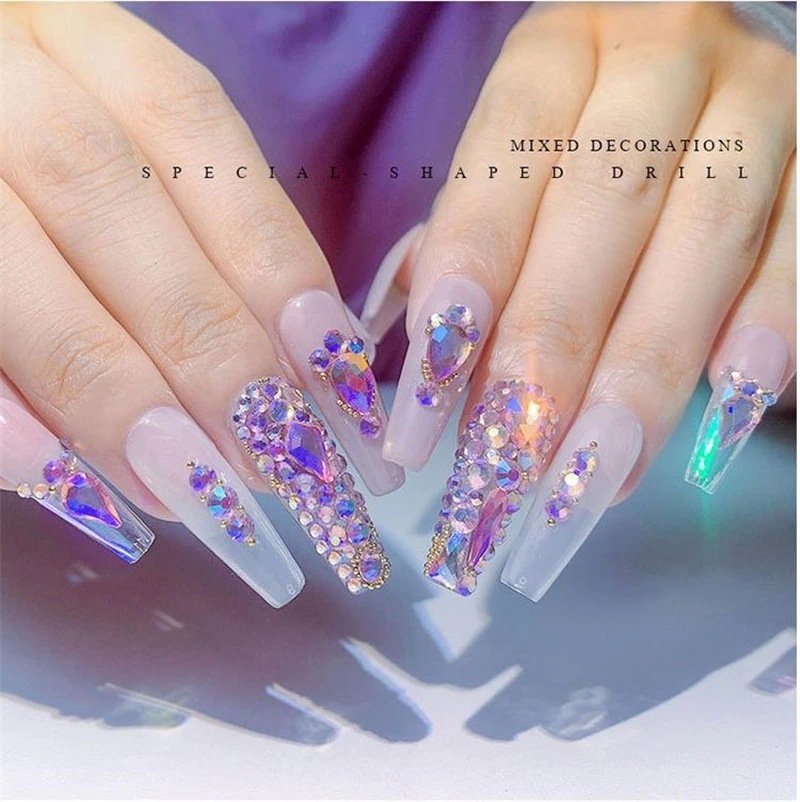 【1つ買うと12つ無料】ネイルパーツ アクセサリー ダイヤパーツ ジルコン ネイルアート デコパーツ ストーン84