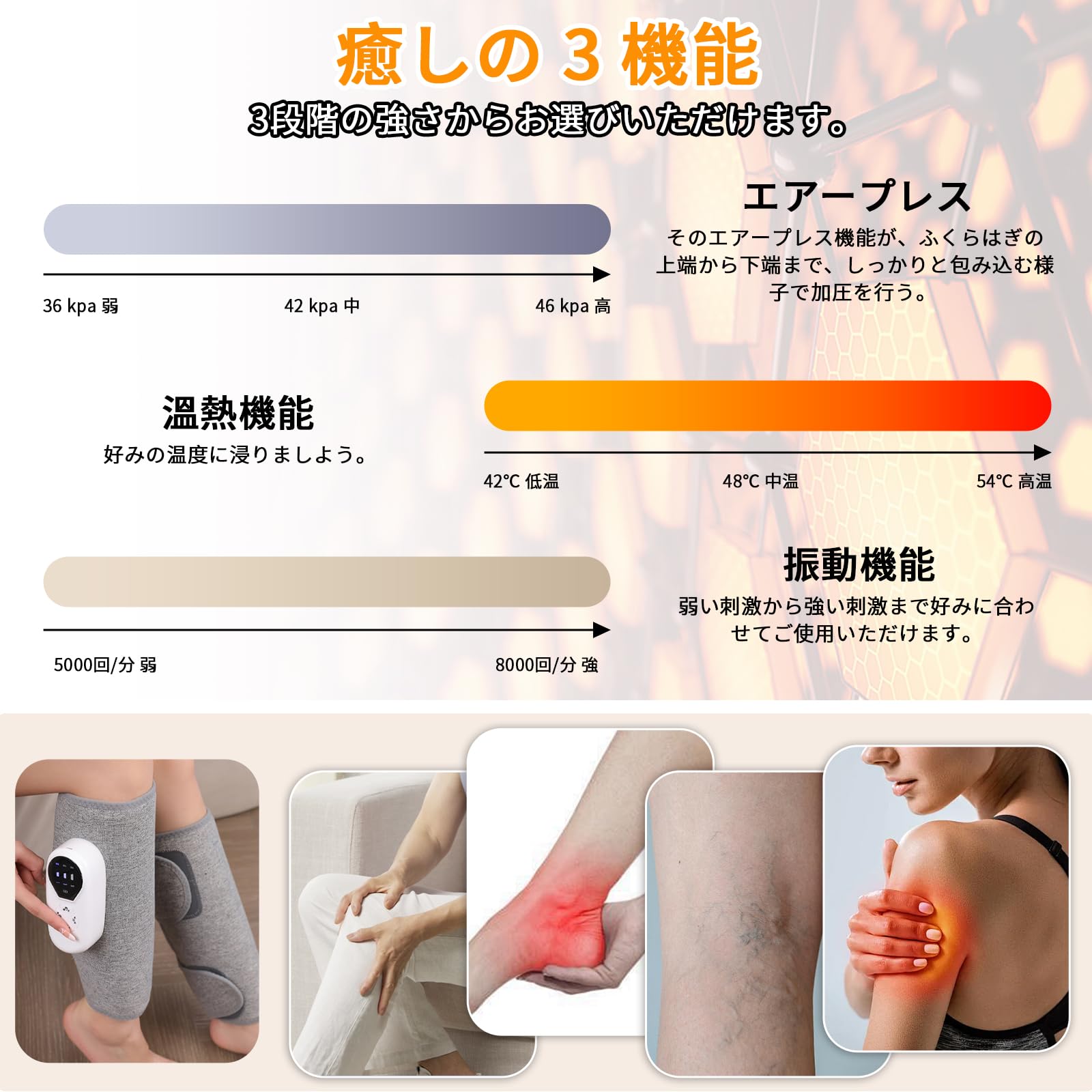 ふくらはぎケア ハイパワー レッグケア USB充電式 ふくらはぎリラックス フットケア 振動 空気圧 温熱 3モード 3段階強度 3段階温度 ふくらはぎの筋弛緩 ふくらはぎ 用(1 93247 ふくらはぎケア ハイパワー レッグケア USB充電式 ふくらはぎリラックス フットケア 振動 空気圧 温熱 3モード 3段階強度 3段階温度 ふくらはぎの筋弛緩 ふくらはぎ 用(1 93247