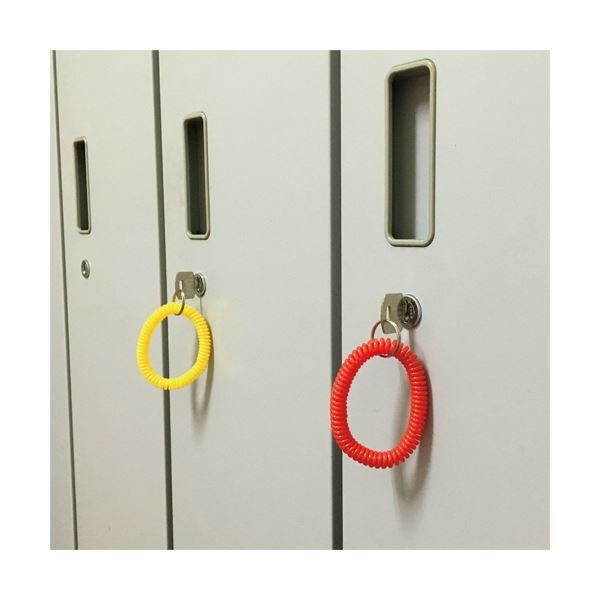 （まとめ） ティティメディカル キーリング レッド1個 [x30セット]