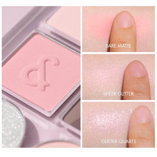 ロムアンド　アイシャドウパレット　4個セット　00.01.02.03 韓国コスメ rom＆nd romand ロムアンド ベターザンアイズ ミルクシリーズ 4