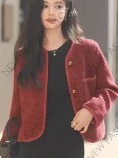 小香風ショートジャケットレディース秋冬新作ジャケットトップス-43 小香風ショートジャケットレディース秋冬新作ジャケットトップス-43