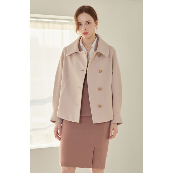 (リアーナニューヨーク) ラグランスリーブウールブレンドジャケットRQAWJK050